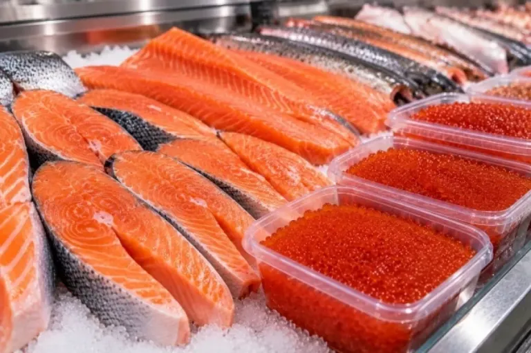 Красная рыба и икра на Сахалине подорожали за год на 12,3%